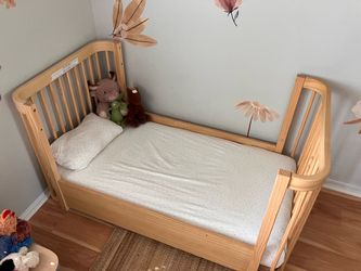 Nestig The Wave 3 in 1 Crib to Toddler Bed