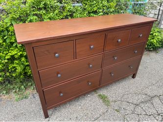 Brown ikea Hemnes 8 drawer