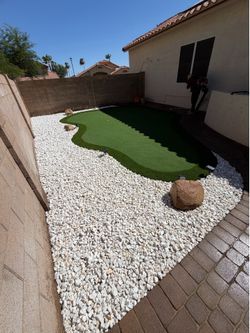 Turf gravel pavers