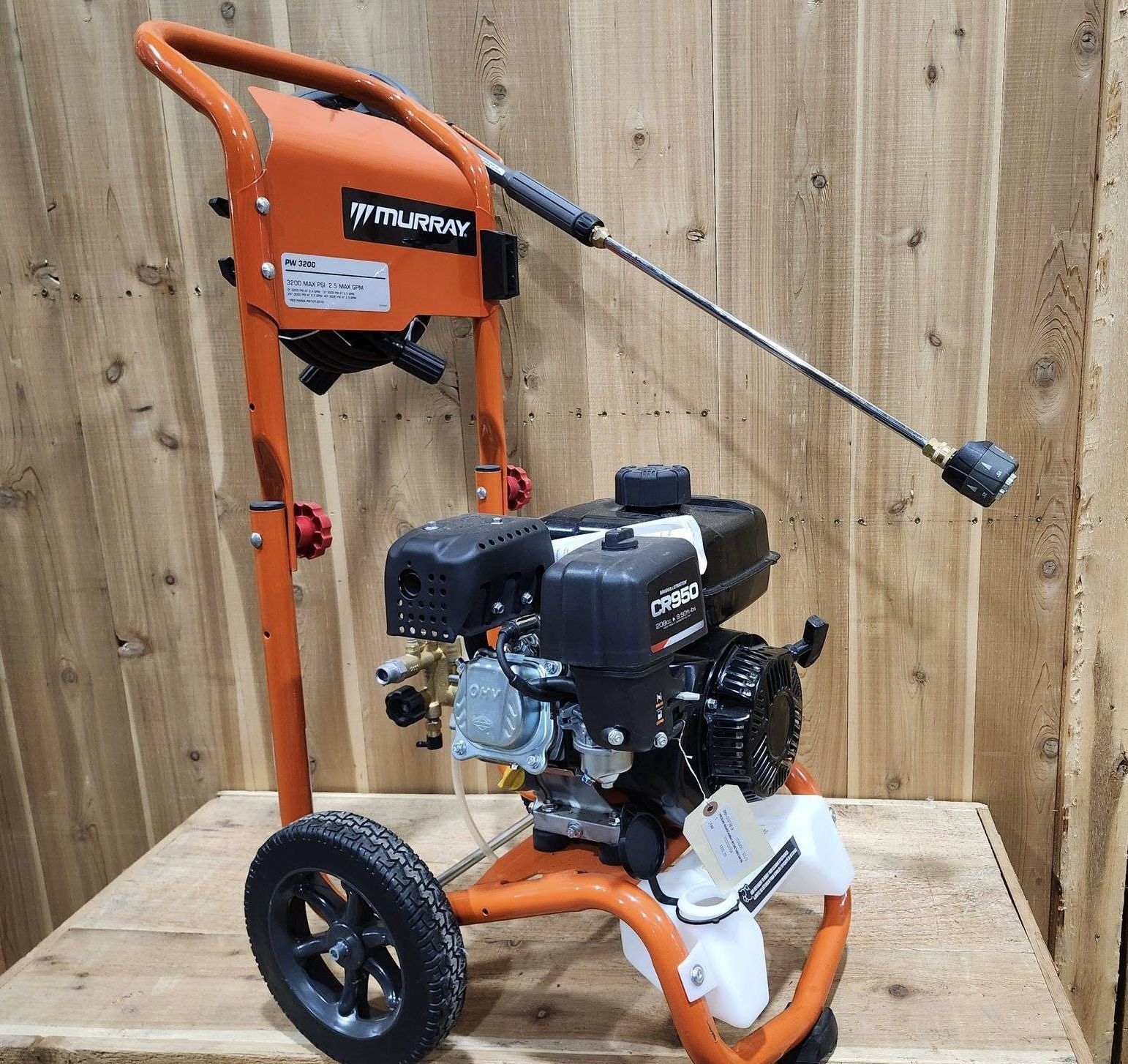 Murray 3200PSI 2.5 GPM Gas Pressure Washer With Briggs & Stratton Engine Factory Serviced