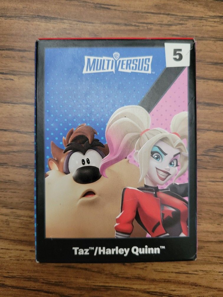 2024 McDonalds Happy Meal MultiVersus Harley Quinn/Taz Collectible #5