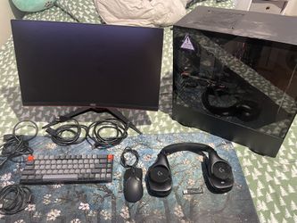 Full Pc Set Up with ryzen 5 1600/ GTX 1650 graphics card Etc