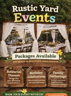Tents Birthday Decor