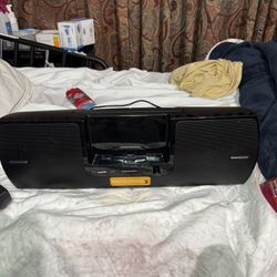 Sirius XM Satellite Radio Station Boombox With Sub