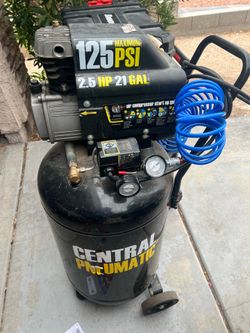 21 gallon Air compressor central pmumatic