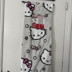 Hello Kitty Throw Blanket