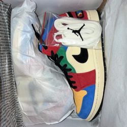 DS Jordan 1 Mid Fearless Size 10.5 & 11