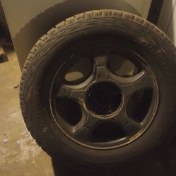 Chevy Trailblazer Rim And Tire 