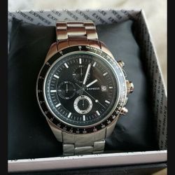 Stainless Steel Silver Men’s Watch