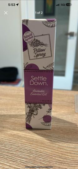 New Settle Down Deep Sleep Pillow Spray | Natural Room Spray made with Lavender Essential Oil