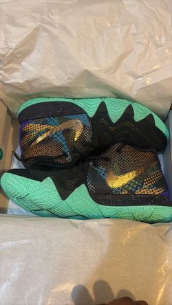 kyrie 4 mamba black/sonic yellow