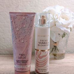 Fresh Vanilla Blossoms Body Spray Duo!