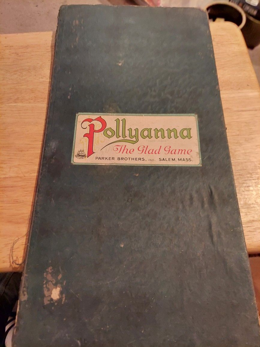 1915 Parker Brothers Pollyanna Board Game.