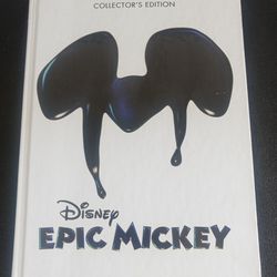 EPIC MICKEY COLLECTOR'S EDITION GAME STRATEGY  IN GOOD CONDITION THE INSIDE IS NR MINT
