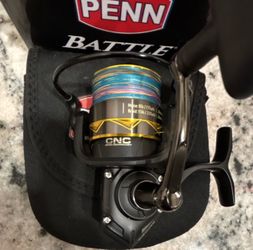 Penn Battle IV 2500 New with braid