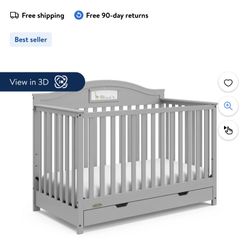 Story Convertible Crib With Drawers
