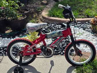 🚲 Dynacraft Hot Wheels 14" Kids Bike w/ Training Wheels – $30