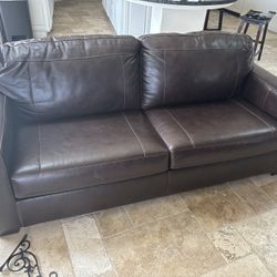 Ashley Furniture Morelos Leather Couch Set