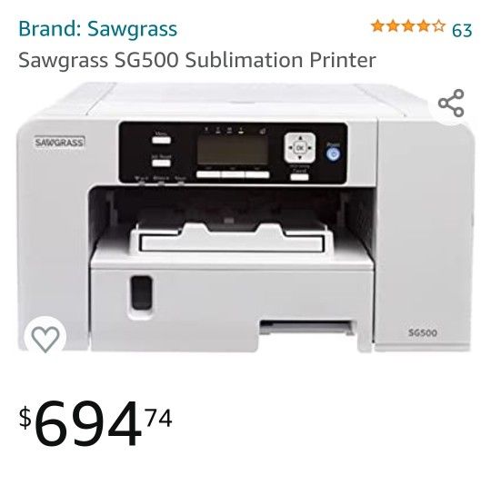 Sawgrass SG500 The Perfect Start to Personalization for Sale in