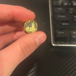 .999 Pure Gold Duke Ring