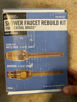 Short faucet rebuild kit