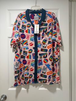 Trinity unisex button-down shirt