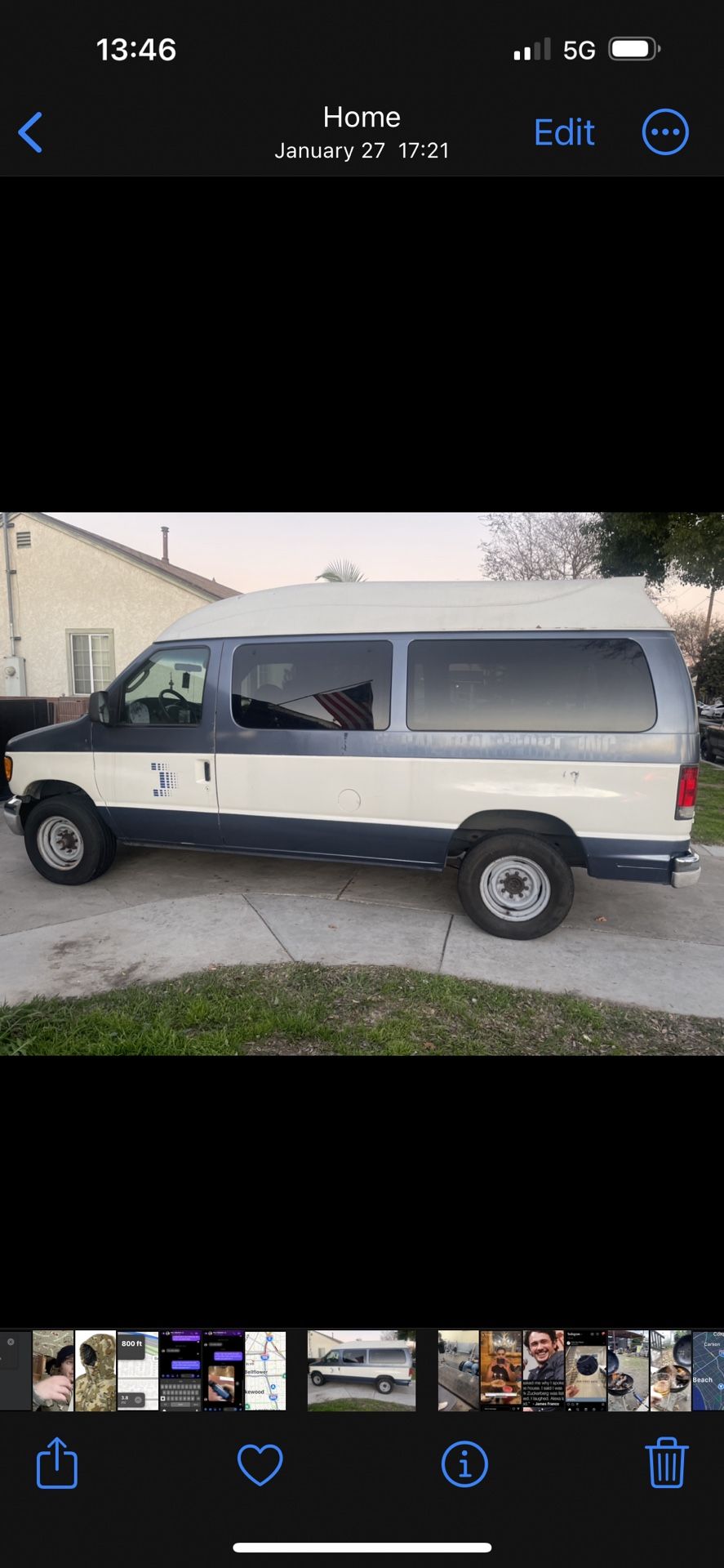 Fiberine Van High top (VAN NOT INCLUDED)