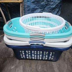 2 FREE SMALL LAUNDRY BASKETS WITH PURCHASE OF 4 REGULAR SIZES $20