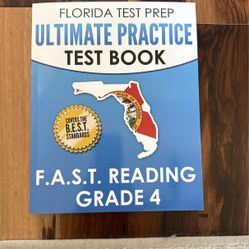 Florida Test Prep Ultimate Practice Test Book Grade 4
