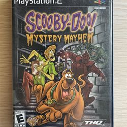 PS2: Scooby-Doo! Mystery Mayhem with Instruction Manual