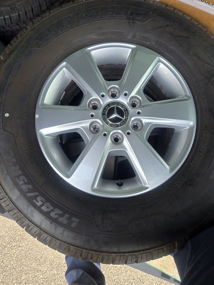 2024 Sprinter Van Wheels Tire Set