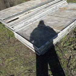 4x8 Steel Grates Fencing 