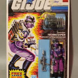 Vintage Mattel G.I. Joe Techno Viper Action Figure 