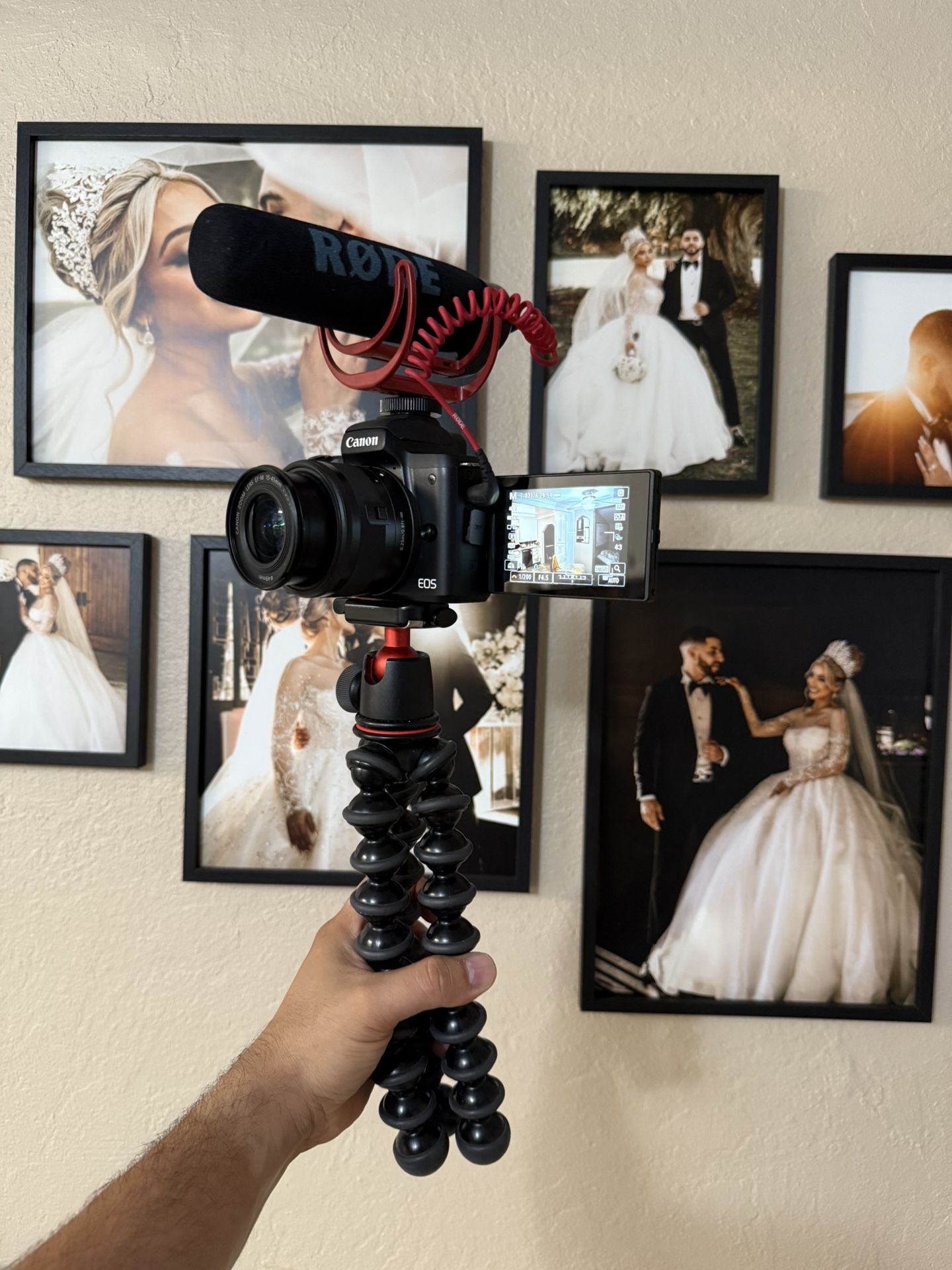 Canon EOS M50 Mirrorless Digital Camera with 15-45mm Lens (Black)