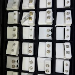 Diamond Earrings 50% Off