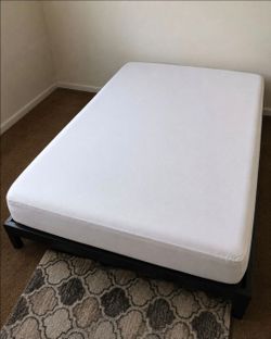 Queen size mattress and frame