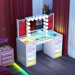 Vanity W/Bluetooth Mirror