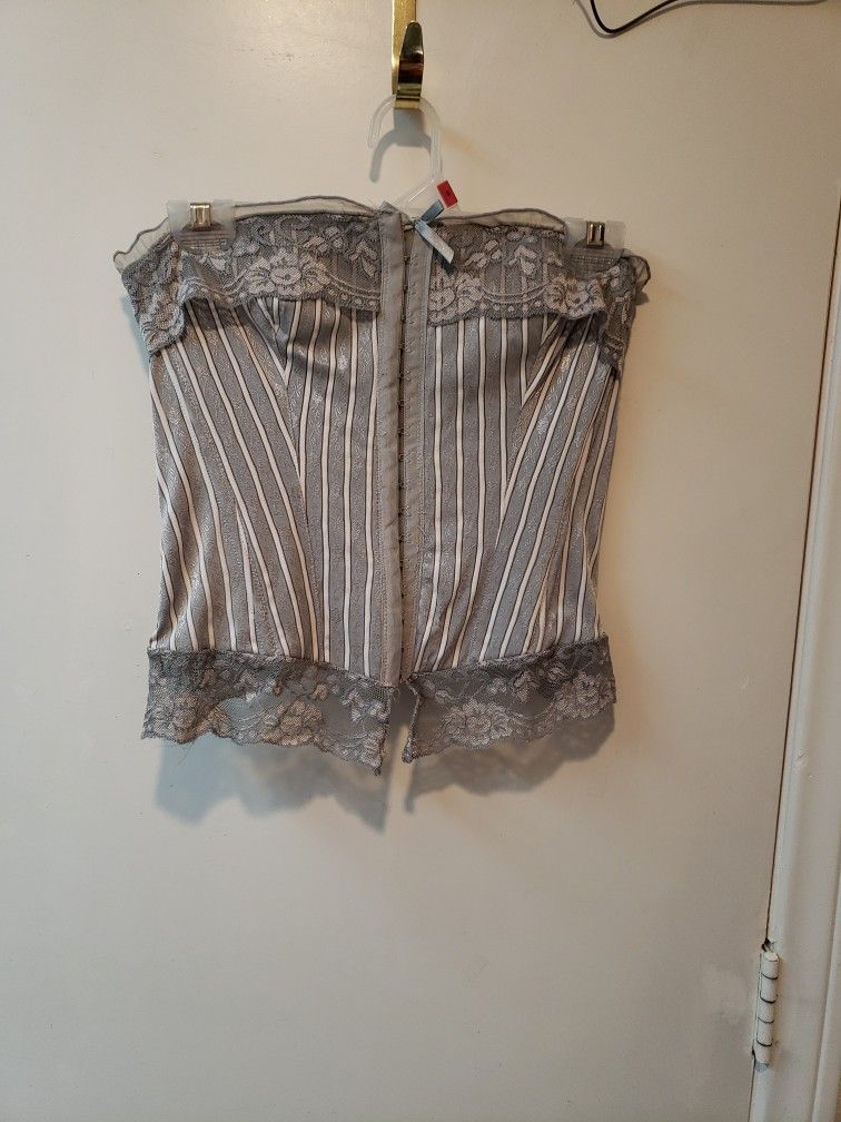Sophie B Corset/boustier Med /small Grey