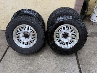 Set Of Raceline Wheels With BFG KO3