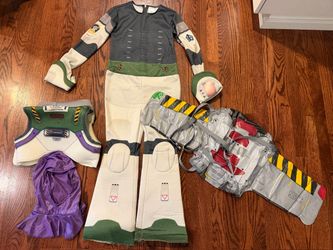 Kid's Disney Pixar Buzz Lightyear Costume Youth Size M / 8