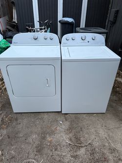 Whirlpool Washer and Dryer