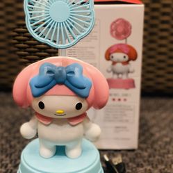 Fan With Pencil Sharpener 