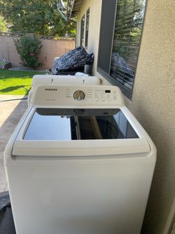 Samsung washer and gas dryer set