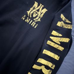 Large Amiri LongSleeve Mens New!! 🔥60$ Perth Amboy Nj Or Local
