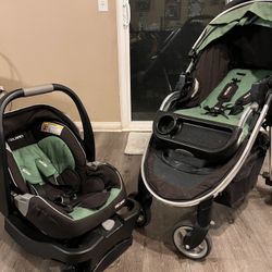 Recaro Denali Car Seat Stroller Set