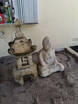 Asian lawn ornaments
