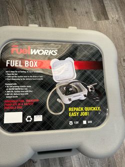 FuelWorks Fuel Box Portable Transfer Pump Kit