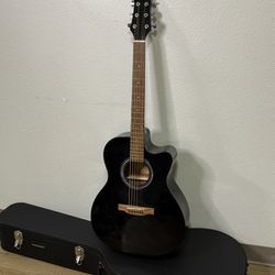 Black Laurel Canyon Acoustic Guitar