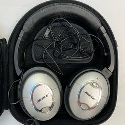 Bose QuietComfort 2 QC2 Headphones Works Perfect NEEDS REPAIRED READ DESCRIPTION