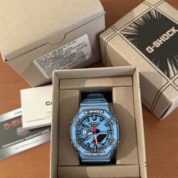 Casio G-SHOCK GA-2100MNG-2A Blue MANGA THEME Limited Edition